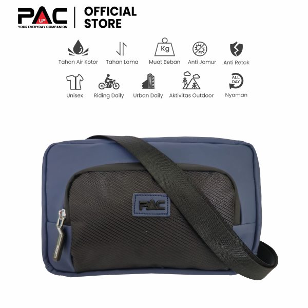 Tas PAC UP ORYX berwarna biru navy